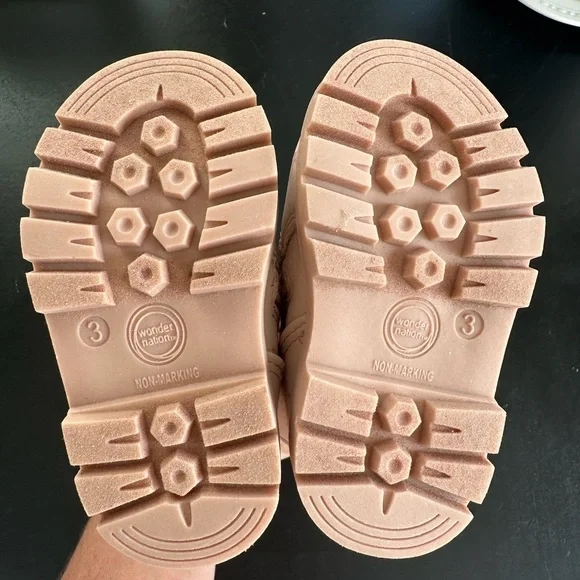 Pink Butterfly Kids Boots - Picture 2 of 2